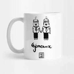 Gemini in french Mug